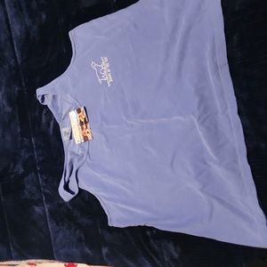 Tank top xxl buddy by the sea blue